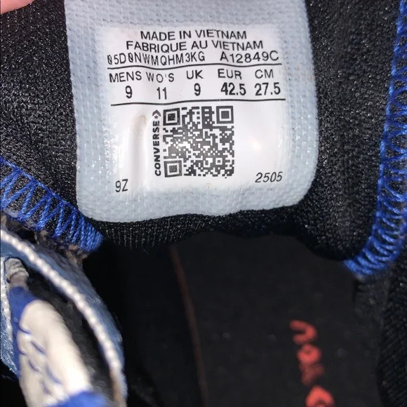 Converse chuck Taylor all star High-Tops size9 - Picture 9 of 10